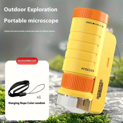 Portable Handheld STEM Microscope for Kids & Adults - CELEBRATE50 for 50% OFF