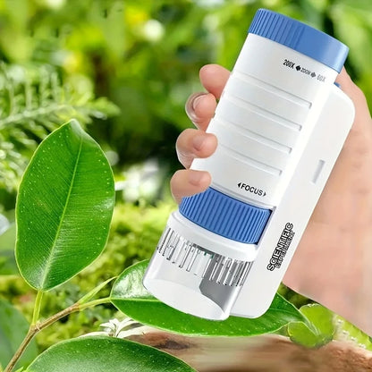 Portable Handheld STEM Microscope for Kids & Adults - CELEBRATE50 for 50% OFF